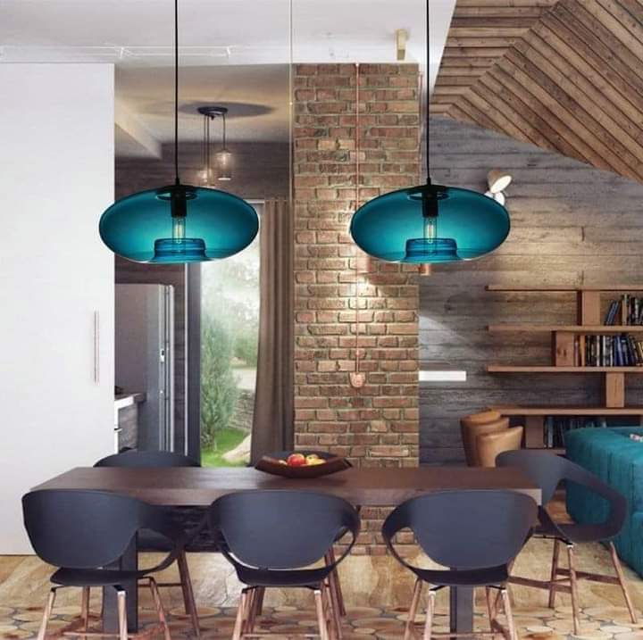 De Landa Blue Chandelier - DL-N08