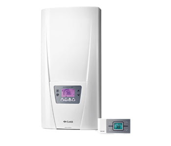 Clage Instant Electric Water Heater Multi Point With Remote Control, 27 KW, White - DSX Touch