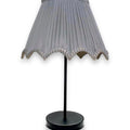 Dot Light - Matte Black Steel Table Lamp With Gray Shade 50×30 - DotBTL-50302