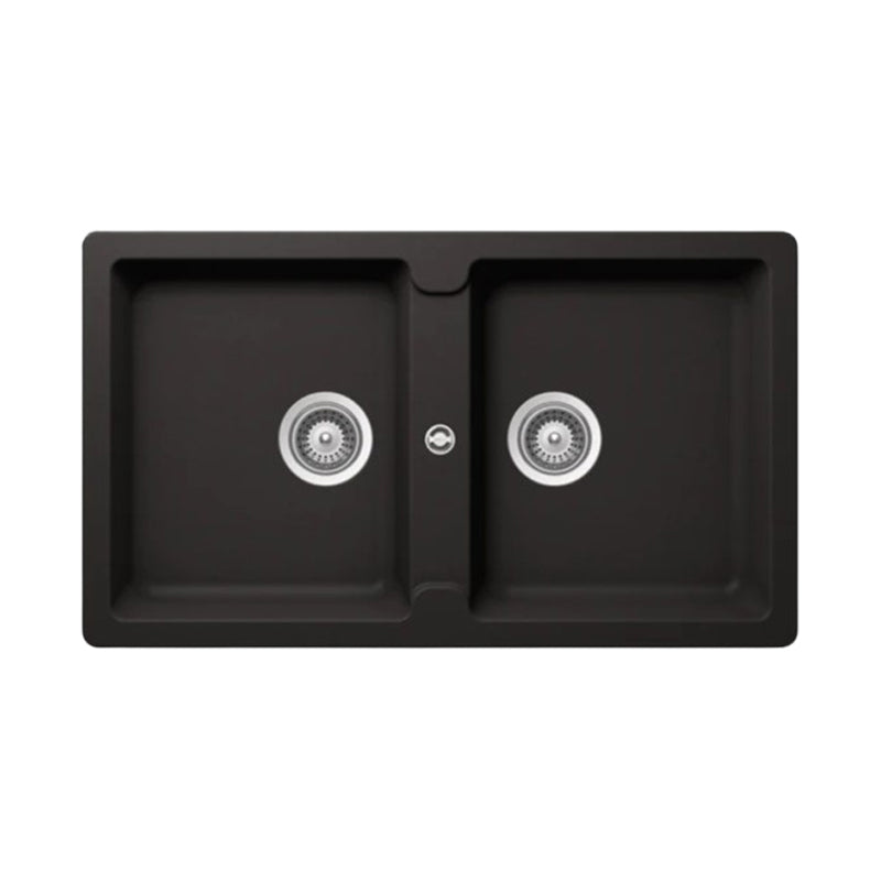Shock Element Quartz Kitchen Sink - Nero - Element N-200