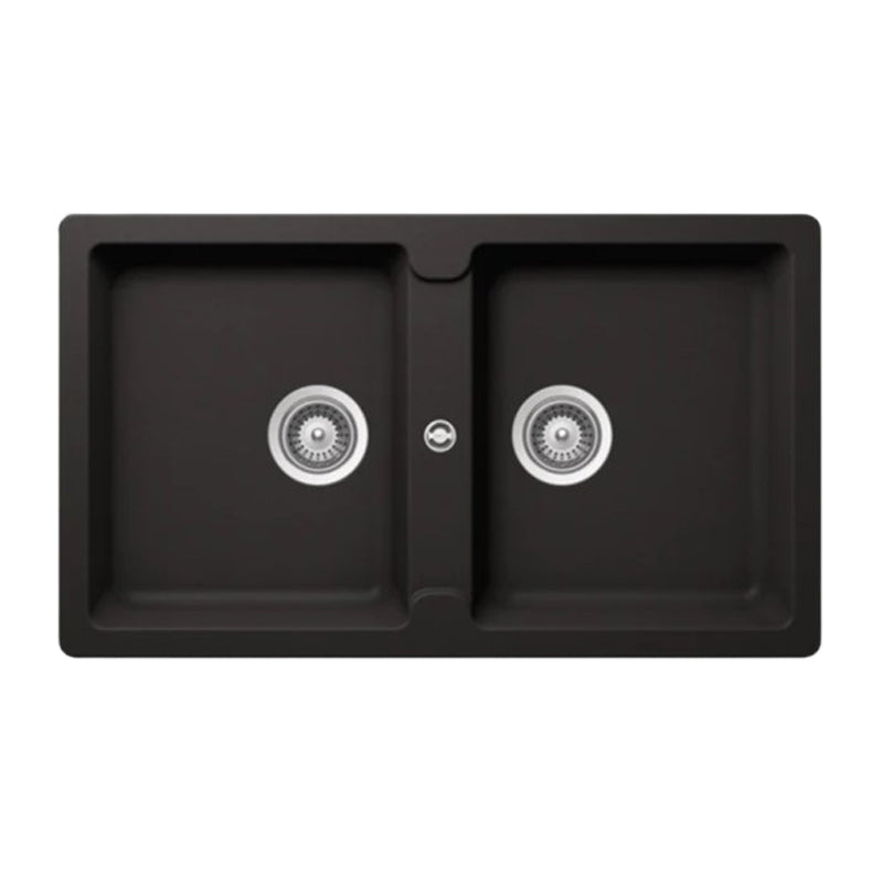 Shock Element Quartz Kitchen Sink - Nero - Element N-200