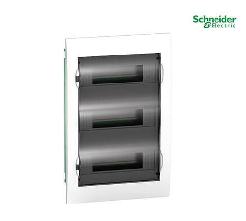 Plastic Panel 36 Module Smoked-Flush EZ9,Petra Panel-EZ9E312S2F
