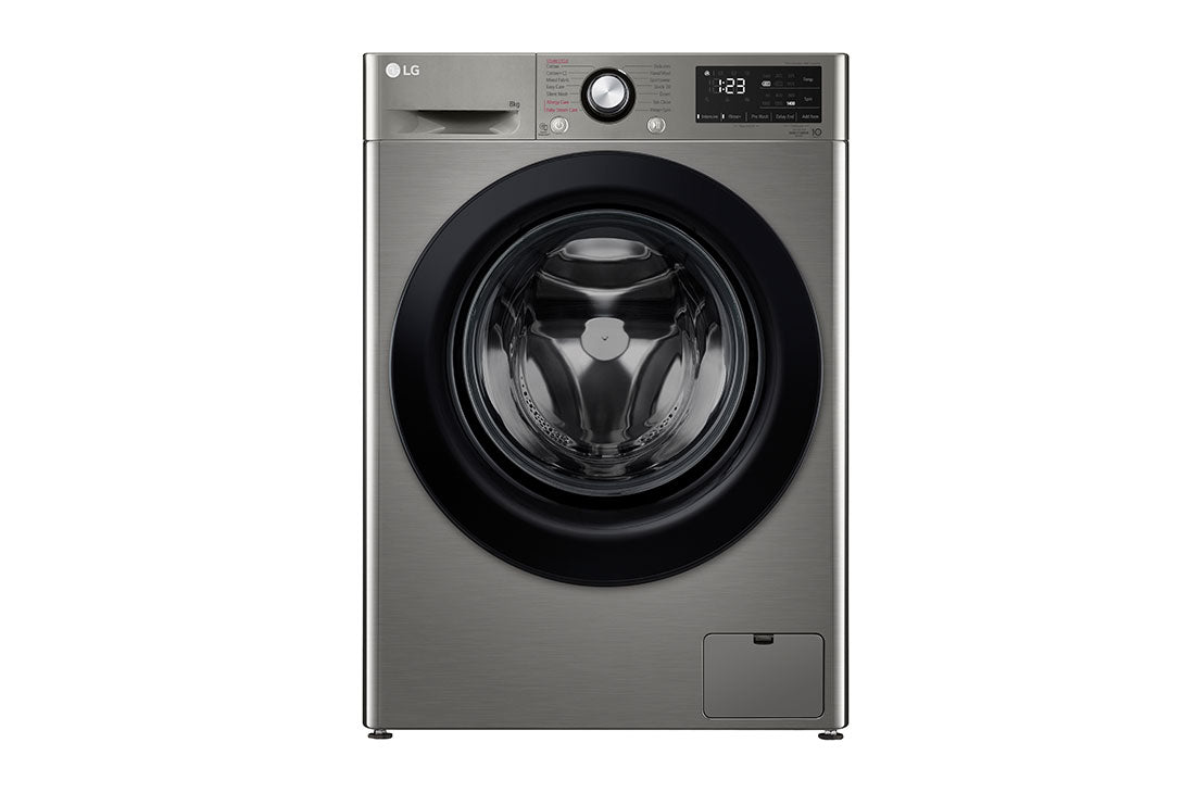 LG Pro Vivace Washing Machine 8 Kg - platinum - F4R3TYG6P