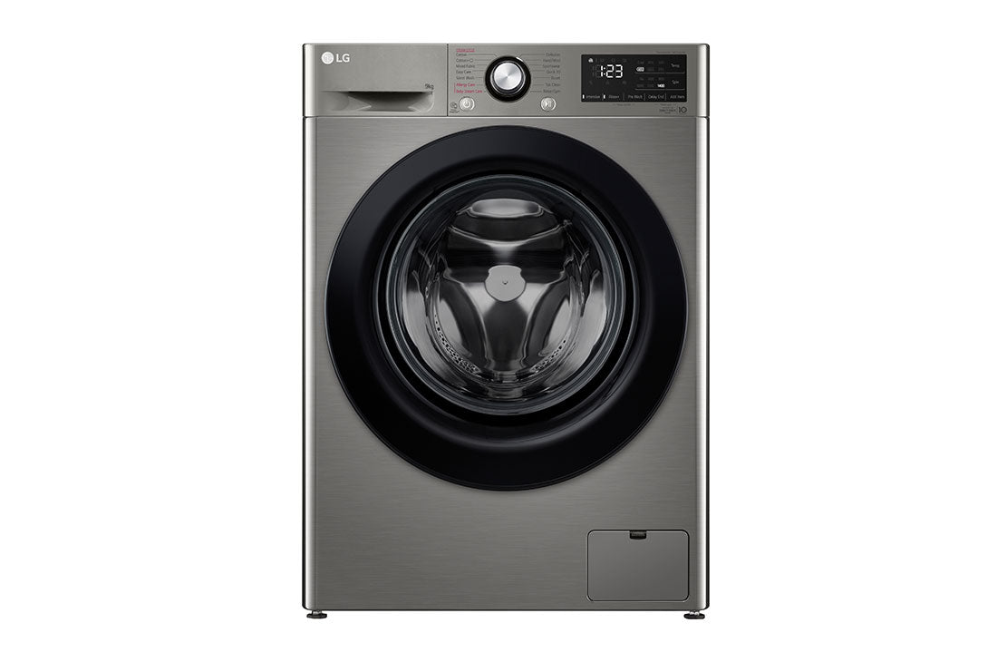 LG Pro Vivace Washing Machine 9 Kg 1400 RPM - Platinum - F4R3VYG6P