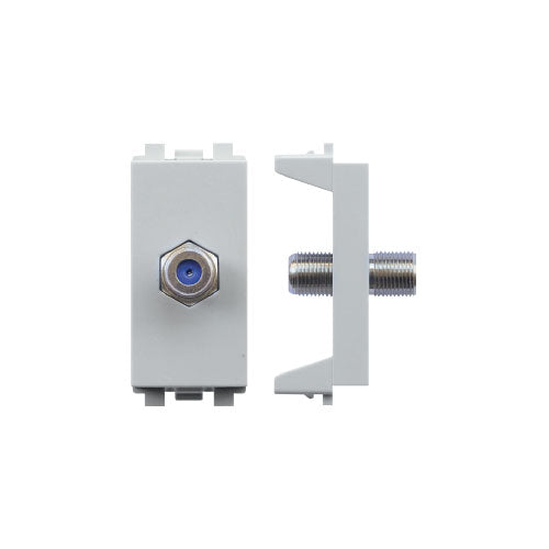Satellite socket - Light Grey -  - SAS - FLT 75 252