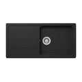 Shock Formhaus Quartz Kitchen Sink - Onyx - Formhaus D-100L