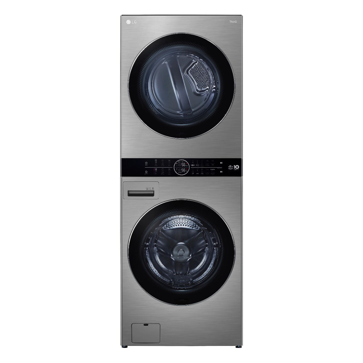 LG WashTower™ Washing Machine With Dryer 21/16 Kg - Silver - FWT2116SS