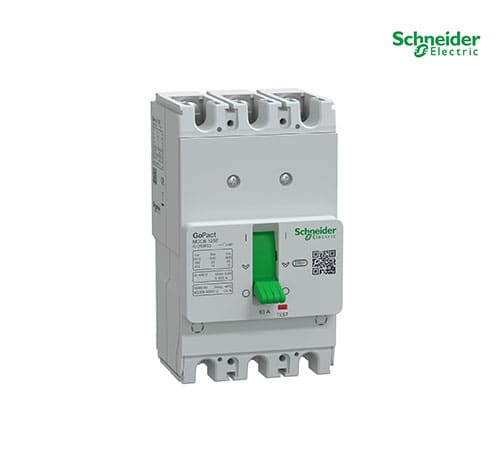 Gopact MCCB 125E 3P 63A 15kA 3D FIX-G12E3F63