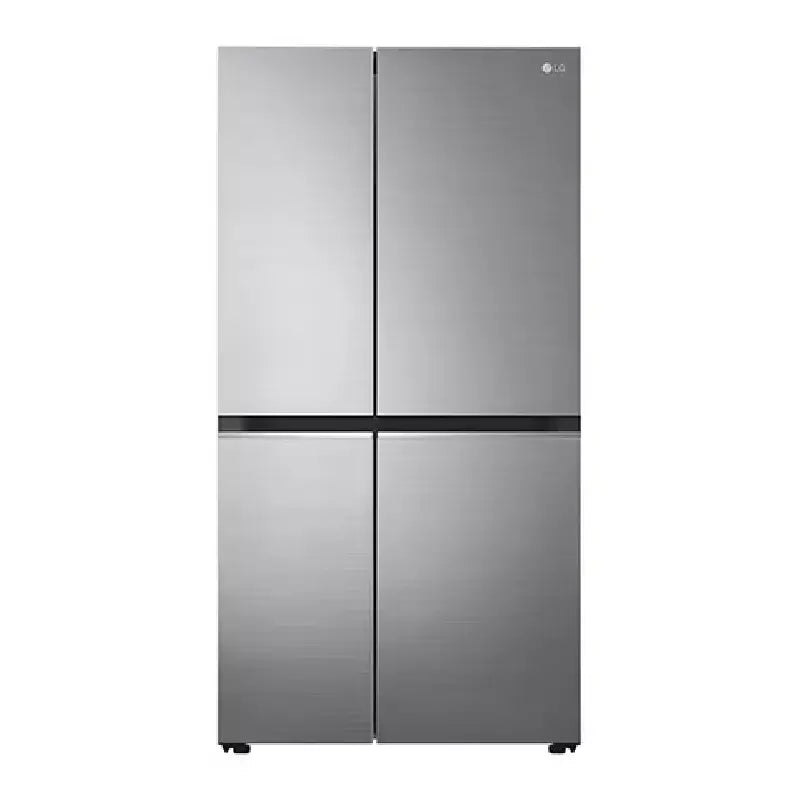 LG Side by Side Refrigerator 655 Liters Door Cooling Function Silver GCB257SLWL