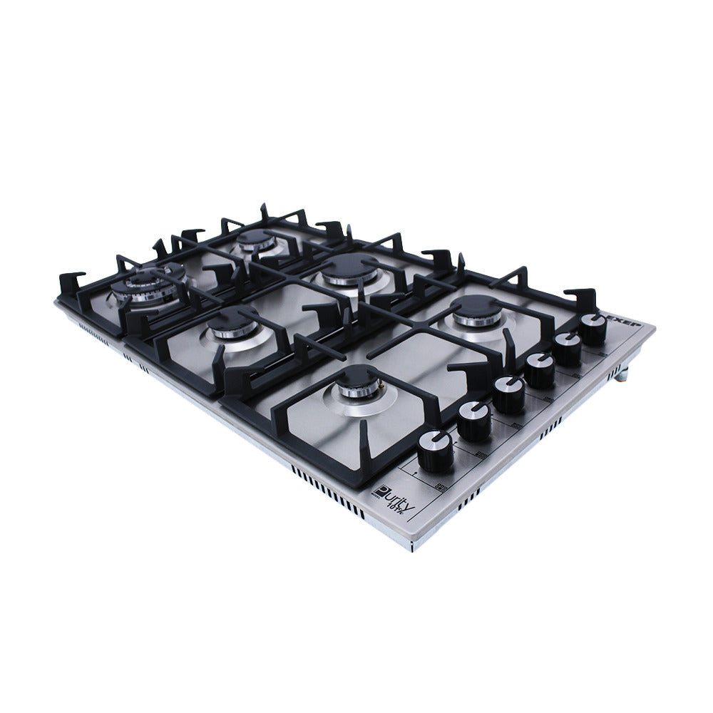Purity Built In Hob - Silver - 6 Burners - 90 cm - Purity - HPT903S