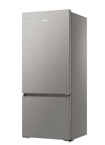 Haier Combi No Frost Refrigerator With Inverter Technology - 433 Liters - Silver  - HRF-460BMSM-BMEG