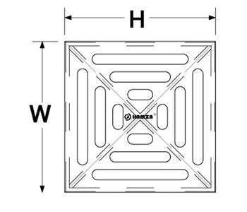 Drainage Water Channel Cover - Hamza AS - HZ046