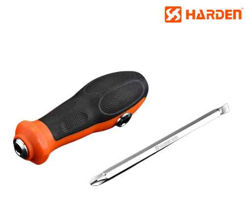 Professional Hand Tool 2 IN 1 Slotted & Philips Screwdriver - Harden - 550391