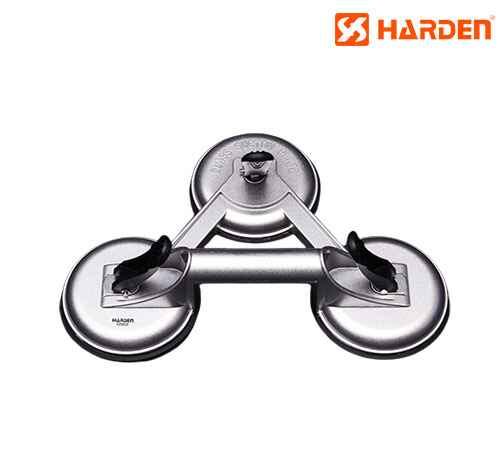 Triple Heads Suction Lifter For Glass 130-150Kgs - Harden - 620602