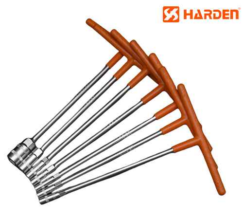 Professional T-Type CRV Wrench 8mm - Harden - 670203