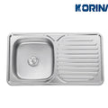 Korina Korean Stainless Steel Kitchen Sink 48×87 cm - Korina Korean - ISS870