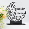 Ramadan Decorations Acrylic 20*23 cm - Black - 354032102