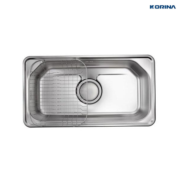 Korina Korean Stainless Steel Kitchen Sink - 85*51 cm - JIS 850