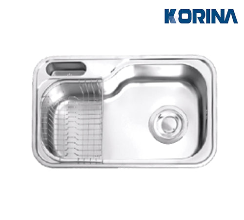 Korina Korean Stainless Steel Kitchen Sink 51×84 cm - Korina Korean - JISP840