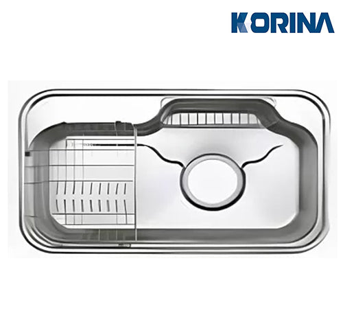 Korina Korean Stainless Steel Kitchen Sink 51×84 cm - Korina Korean - KDS840