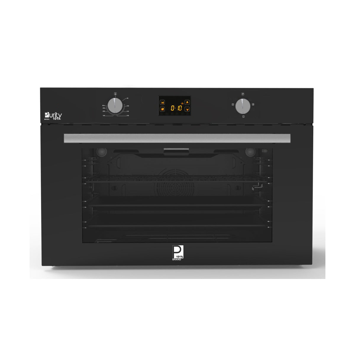 Purity Gas Built In Oven Digital With Grill - Black - 90 cm - 98 Liter - Purity - KPT907GGD GBL