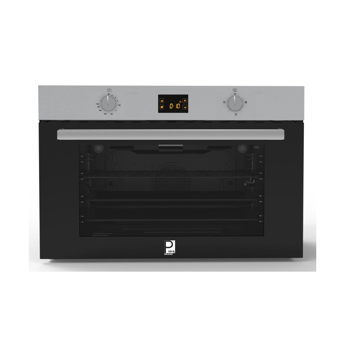 Purity Gas Built In Oven Digital With Grill - Silver - 90 cm - 98 Liter - Purity - KPT908GGD X