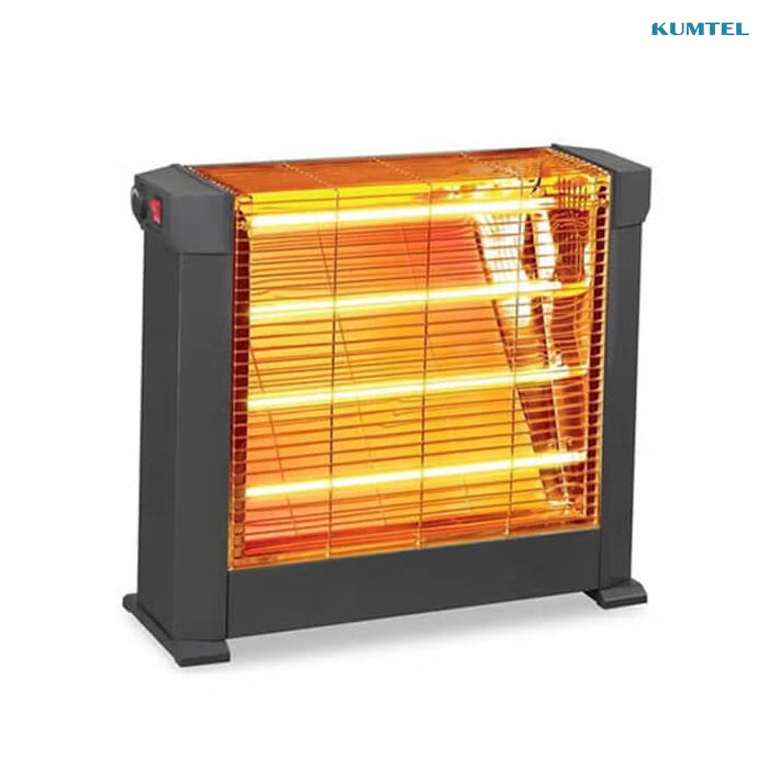 دفاية كهربائية كومتيل بضمان بيوريتي - أسود - 2200 وات - KS-2760