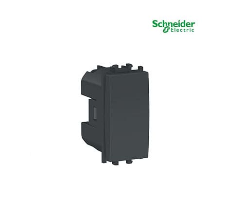Easy Styl, Switch 16A, 1 pole - 1 way, 1 Module, Black-LMR0100003