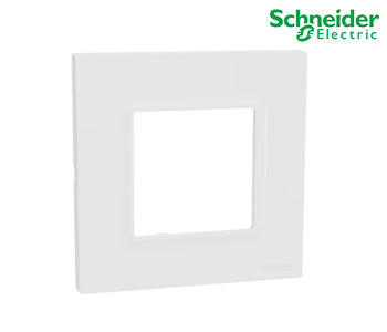 Cover frame, Schneider Miluz E, 2 gang, white - M3TB01_E2_WE