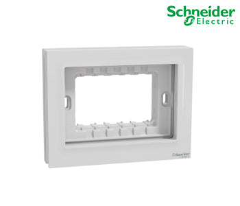 Weather Proof Box, Schneider Miluz E, 3 Gang, white - M3TB01_WP