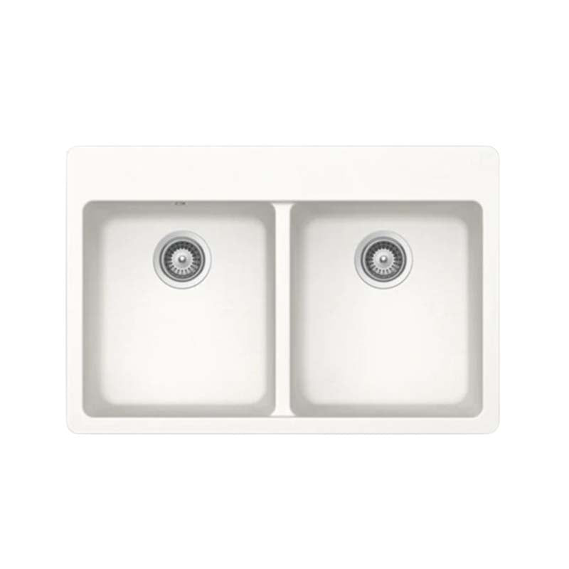 Shock Madison Quartz Kitchen Sink - Superwhite - MADISON N-200
