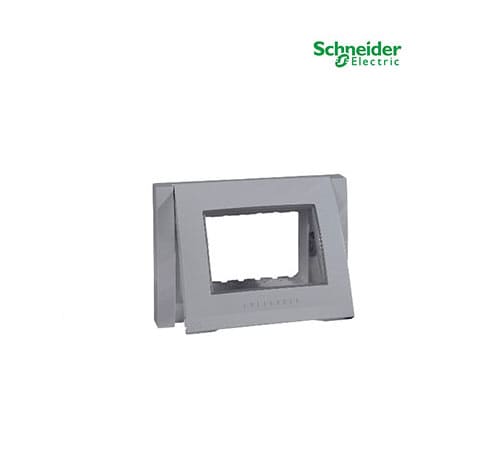 Unica Plus - Cover Plate (fix. frame) 3 modules - White-white IP55-MGU11.103.18
