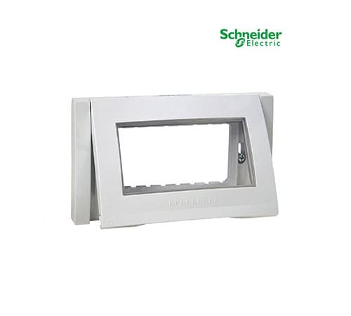 Unica Plus - Cover Plate (fix. frame) 4 modules - White-white IP55-MGU11.104.18