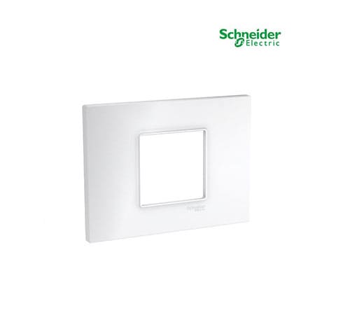 Unica Quadro - Cover Plate - 2 Module - White-MGU2.802.18