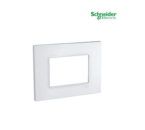 Unica Quadro - Cover Plate - 3 Module - White-MGU2.803.18