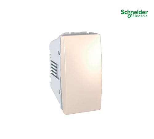 Unica - Rocker Switch - 1-Way - 10 Ax 250 Vac - 1 M - Ivory-MGU3.101.25
