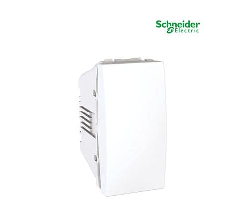 Unica - Rocker Switch - 1 way - 10 AX 250 VAC - 1 m - White-MGU3.101T.18