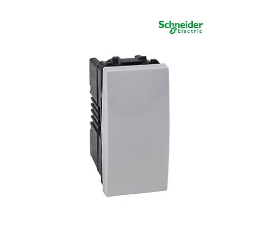 Unica - Rocker Switch - 1 Way - 16 AX 250 VAC - 1 m - White-MGU3.161.18