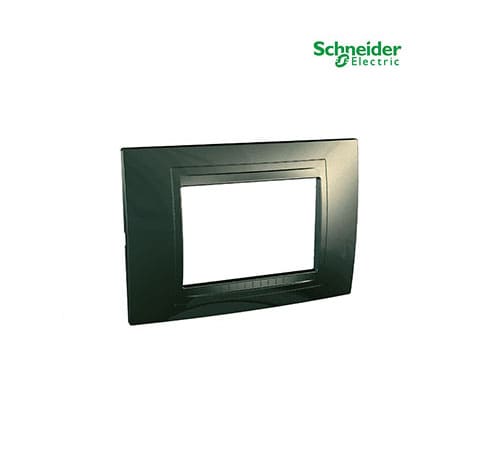 Unica Allegro - Cover Plate - 3 Modules - Bronze-MGU4.103.13