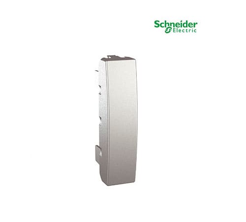 Unica Top-Class - Blind Cover Plate for - 0.5 m - Aluminium-MGU9.864.30