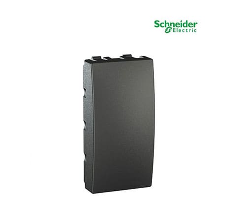 Unica Top-Class - Blind Cover Plate for - 1 m - Graphite-MGU9.865.12