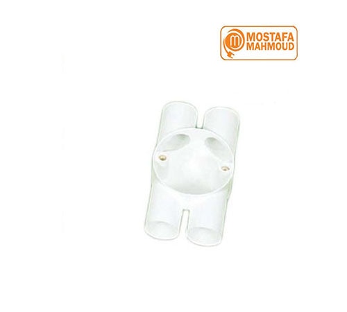 Four Way Junction Box UPVC - H Shape 25mm