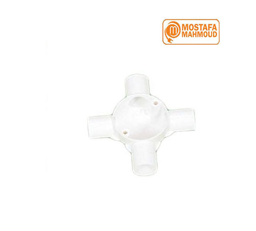 Four Way Junction Box UPVC 25mm