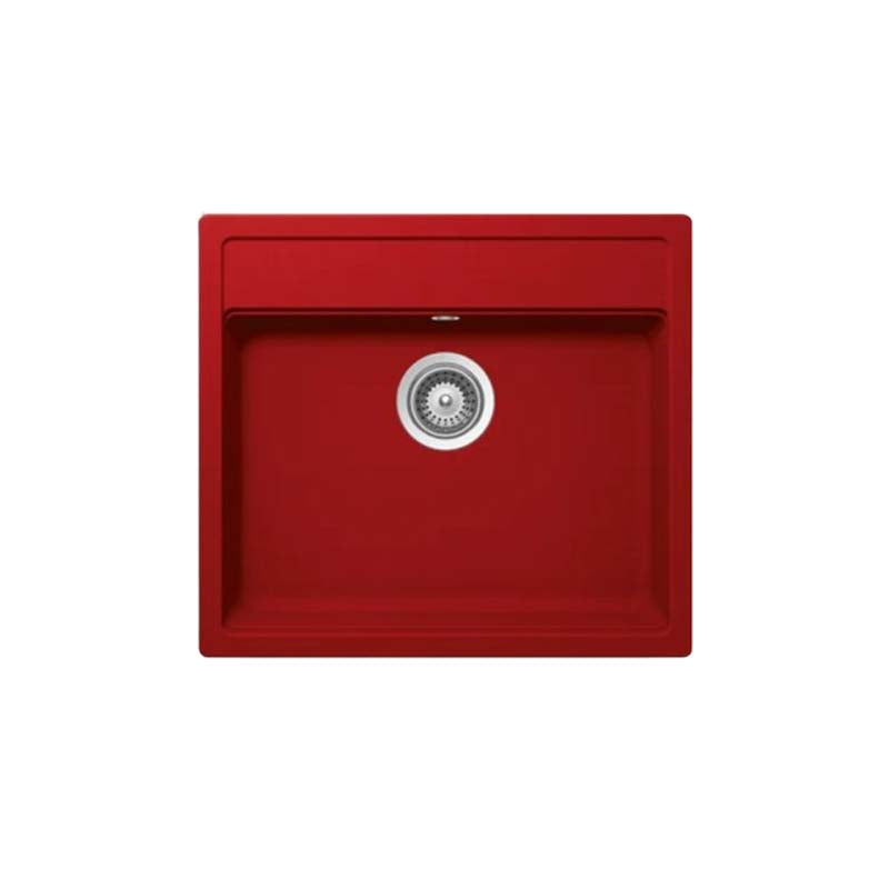Shock Mono Quartz Kitchen Sink - Rouge - MONO N-100