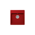 Shock Mono Quartz Kitchen Sink - Rouge - MONO N-100S