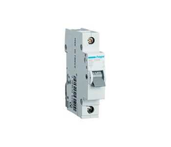 Hager Miniature Circuit Breaker 1 Pole 20A 4.5 kA - MY120