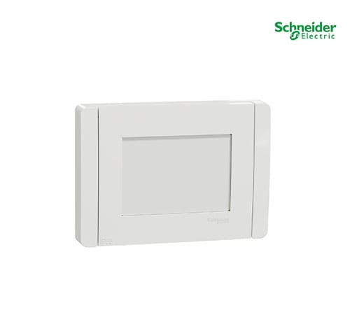 وش مانع مياه بشاسيه 3 فتحه أبيض - بلس IP55-NU055318