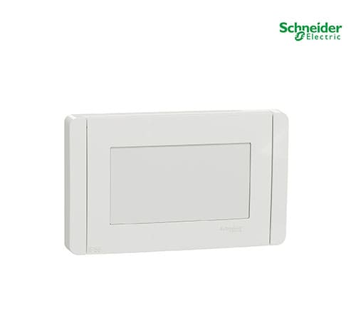 وش مانع مياه بشاسيه 4 فتحه أبيض - بلس  IP55-NU055418