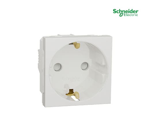 Unica - 1 S.O. - 2P+E, Shutters, De - 2 M - White-NU303718