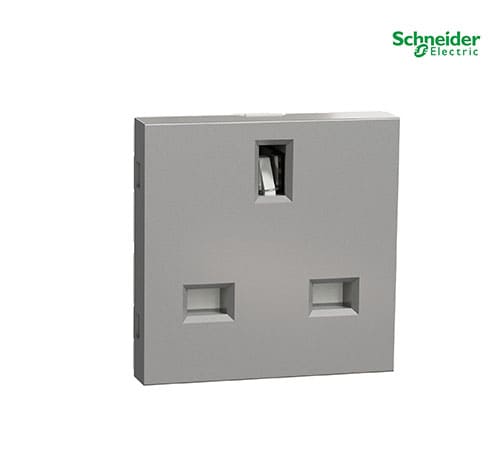 Unica Top-Class - 1 S.O. - 2P+E, Shutters, Uk - 2 M - Aluminium-NU304530